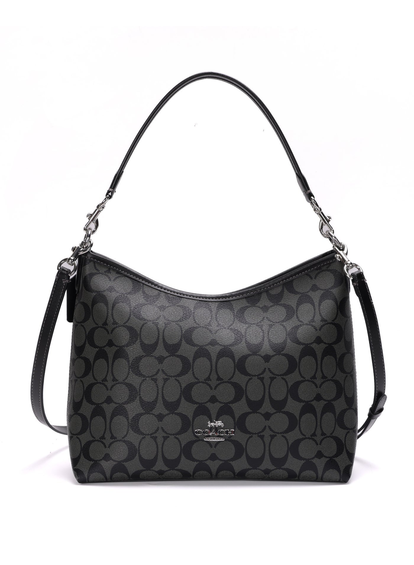 حقيبة يد امرأة كوتش Laurel 31 بحجم كبير، شعار معدن...